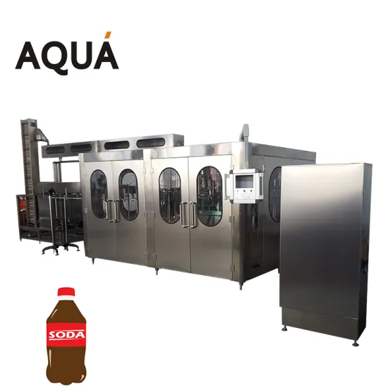 Automatic Soft Drinks Line and Soda Water Making Machine for Balanced Pressure and Soft Drinks Manufacturing