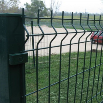 3D Triangle Welded Wire Mesh Garden Fence Panel