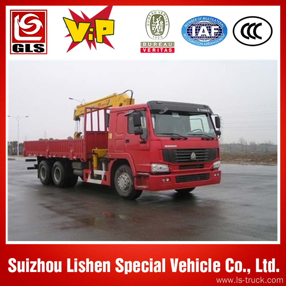 telescopic boom truck mounted crane