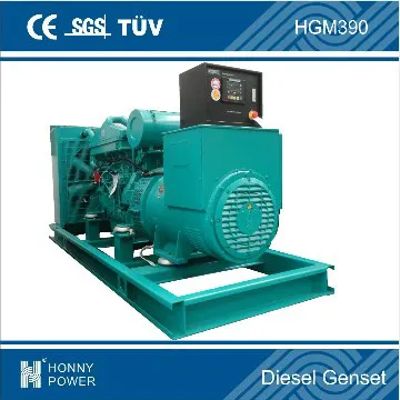 Daily Fuel Tank Soundproof Diesel Genset 280kW