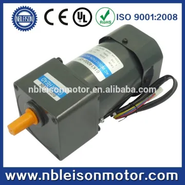 140w three phase 220v 380v 40N.m ac induction gear motor