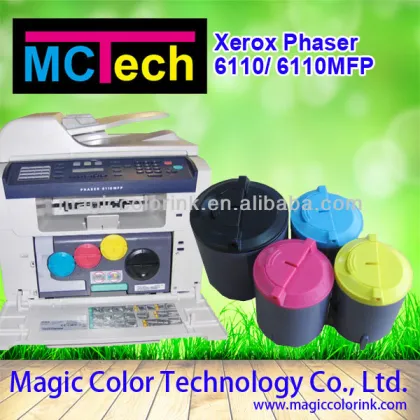 Printer color toner Cartridge for Xerox 6110