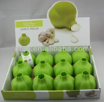 silicon garlic sheller