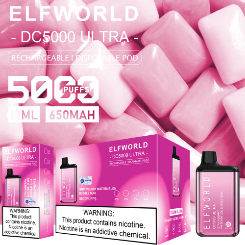 OEM Elf World DC5000 Ultra Disposable Box Vape