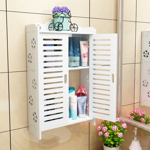 high quality modern colored decorative pvc shelf
