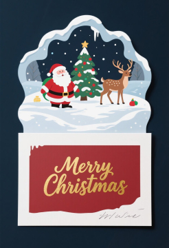 Custom christmas card printing