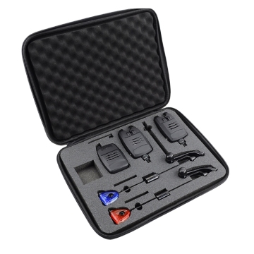 Waterproof Wireless Carp Fishing Alarm with 2 LED Swingers - 1+2 Set