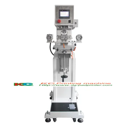 Servo Automatic pad printer with pad clean syetm