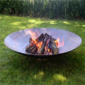 Rost Corten Steel Fire Bowl mit Ständer