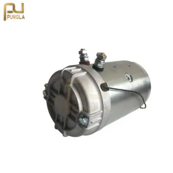 High-Power Brushless 24V DC Excitation Motors for Sanitation Trucks and Forklifts