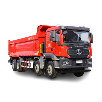 High Capacity 24m³ 8x4 Diesel Dump Truck with 350HP 6-Cylinder Engine and 12 Wheels, Equipped with 11.00R20 Tyres