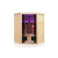 Corner Far Infravery Sauna Room para quatro pessoas