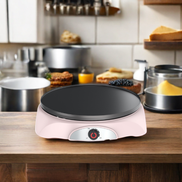 2024 New Healthy Portable 1250W Electric Crepe and Pancake Maker