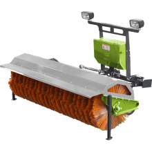 Heavy-duty snow brush for car