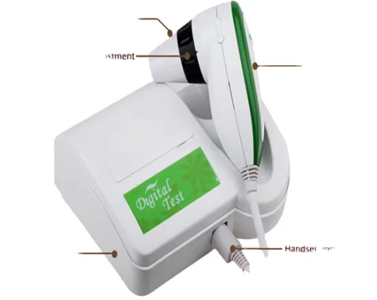 Portable 5.0 MP hair analysis machine with software free download