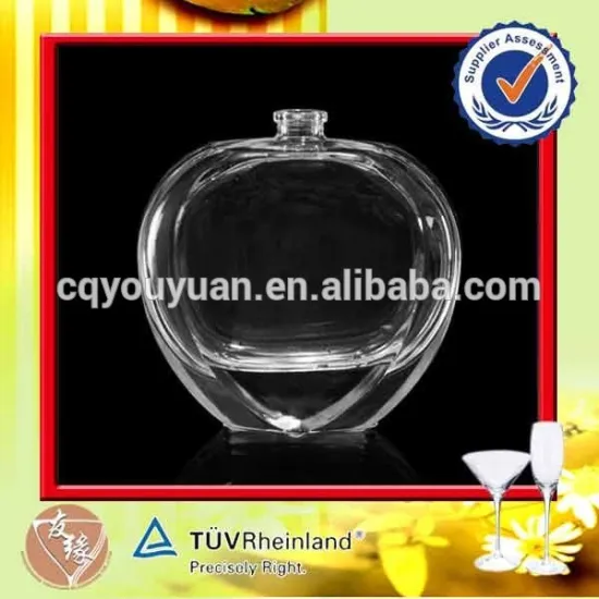 Tailor-made unique high grade glass bottles perfume 100ml