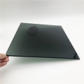 5mm Euro Gray Reflective Float Tinted Black Glass