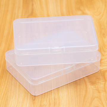 Dikdörtgen PP Plastik Boş Takı Kutusu - Açık perakende Ambalaj D752