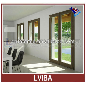 Aluminium no rust modern double swing door
