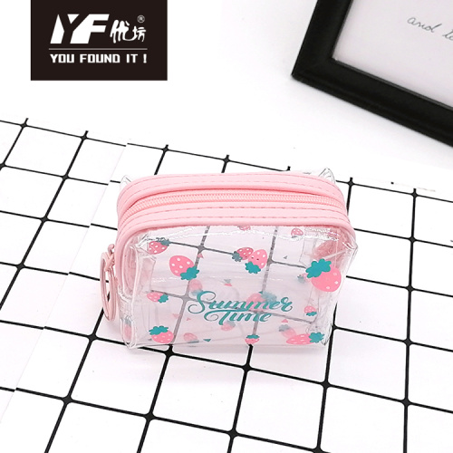 China Custom fruit style PVC coin purse Manufactory