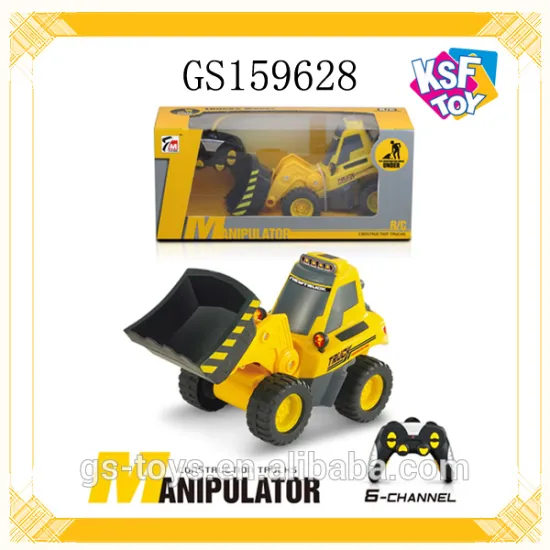 Plastic RC Car 6 Channel Radio Control Truck For Kids