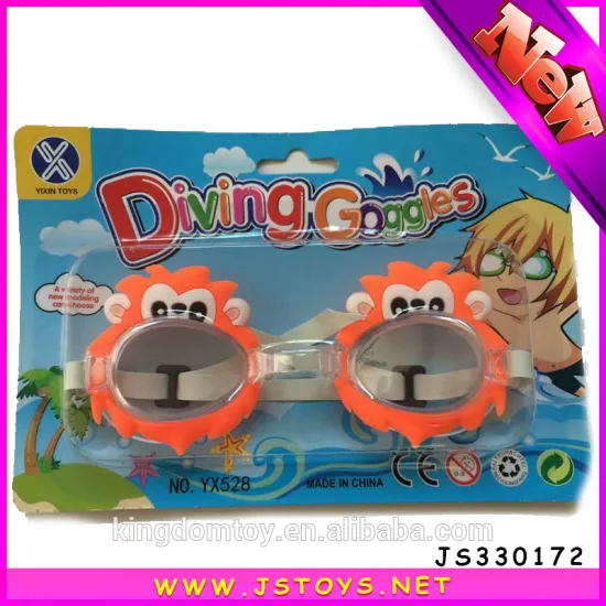 2016 animal shape kids swimming goggles for sale