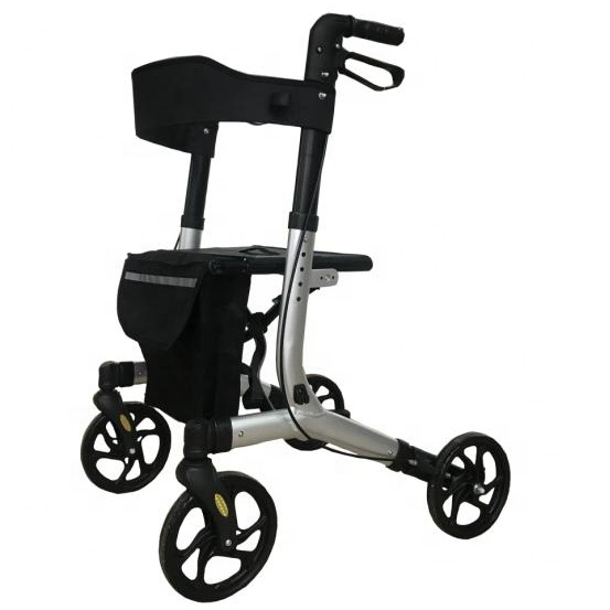 Aluminum Alloy Shopping Cart Elderly Roller