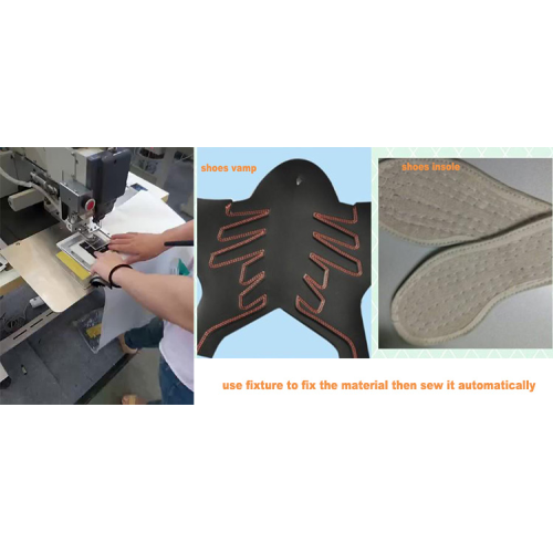 Programmable Electronic Leather Pattern Sewing Machine