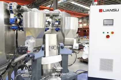 Accurate Dosing Powder Mixing and Scaling Batch Blending Machine