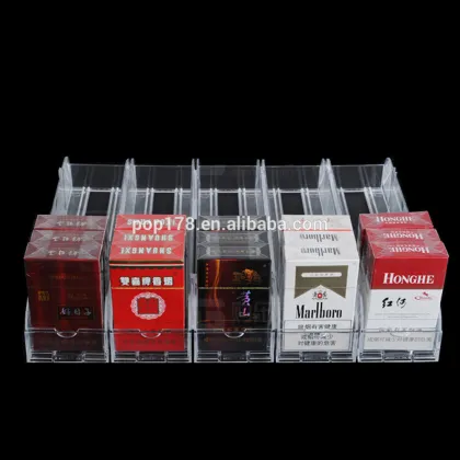 Supermarket Equipment Cigarette Display Fixture