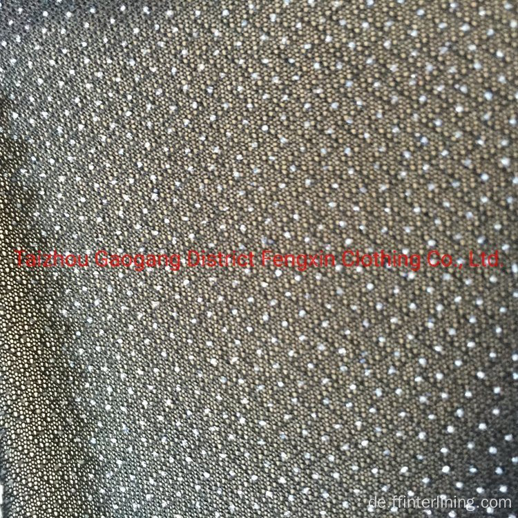 100% Polyester kreisförmig gestricktes Interlining für Anzüge