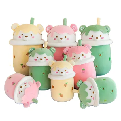 24cm Smiley Boba Milk Tea Plushie: The Ultimate Soft Toy for Boba Tea Lovers