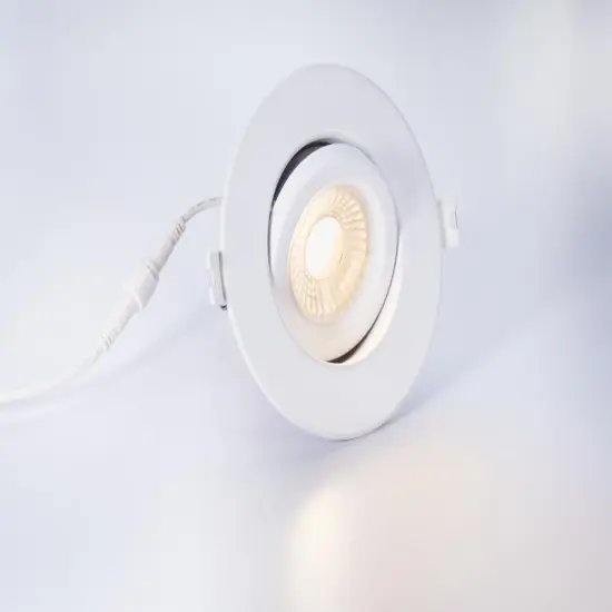 4 Inch Led Recessed Gimbal Light 3000K