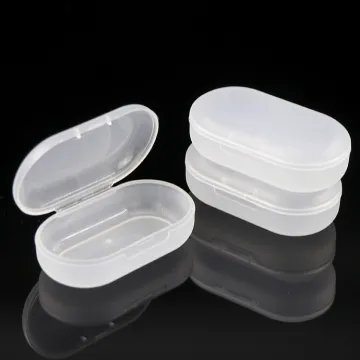 Wholesale Storage Small Round Divided Plastic Box Packaging Hard PP Tool Case Custom Mini Earplug box