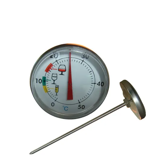 Wine Bottle Thermometer, 1.75 inch/45mm, for Temperature Measurement