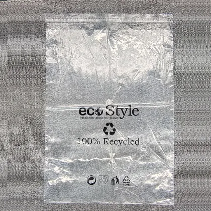 Recyclable Pe Plastic poly plat plastic bags