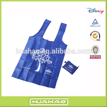 eco-friendly foldable 210D polyester shopping tote bag