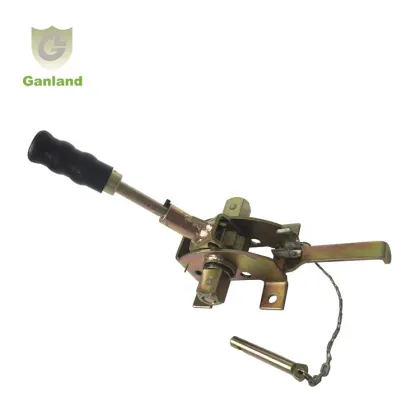 GL-15315 Yellow Galvanized Truck Curtain Ratchets