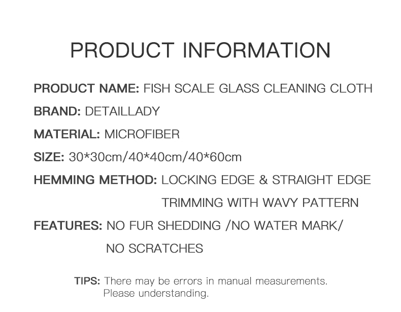 Microfiber Scale Cloth