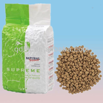 side gusset square bottom plastic bag/cat food bag