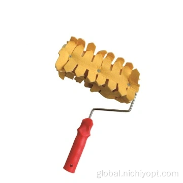 7" Patterned Paint Roller – Classic Brick Embossing Texture Tool For Wall Decoration