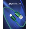 4a USB-Lightning / Micro / Type-C Кабельный кабель данных 1M