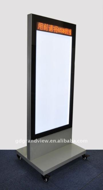 Waterproof double sided LED mobile lightbox