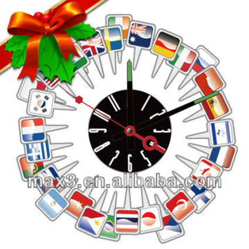 Desk clock sweet lovely cat table clock christmas decoration