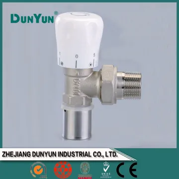 radiator angle manual valve/press & male union