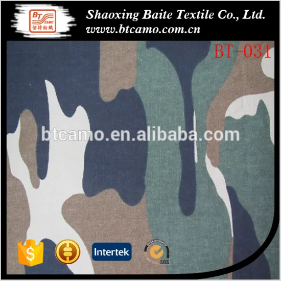Military Camouflage Army Printed Fabric