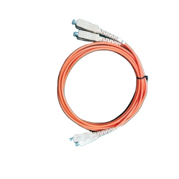 Orange SC-SC Faserfaser-Patch-Kabel 1M SM Duplex 2,0 mm LC-SC UPC