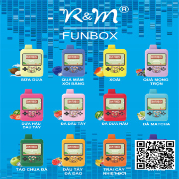 Vape R&M FUNBOX 6600 recharge Vape