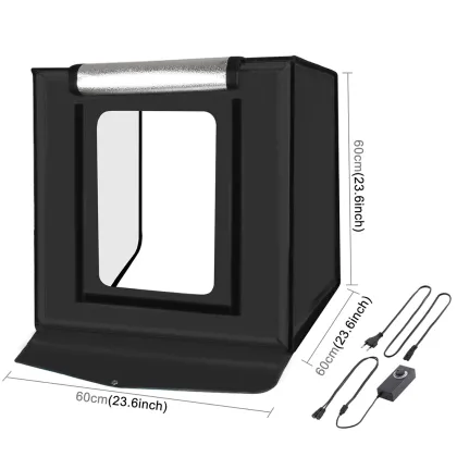 PULUZ Portable Photo Studio Light Box 60*60 cm 36W LED Soft Box