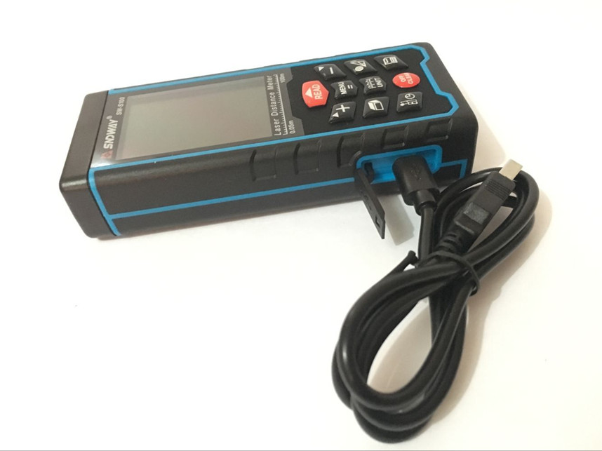 Rechargeabe Laser rangefinder Distance meter Range finder 100M 70M 50M Digital Tape Measure Angel Ruler Electronic Level Roulett